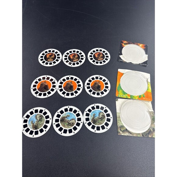 View Master Reels Lot Of 9 Dinosaur Themed - Picture 1 of 7